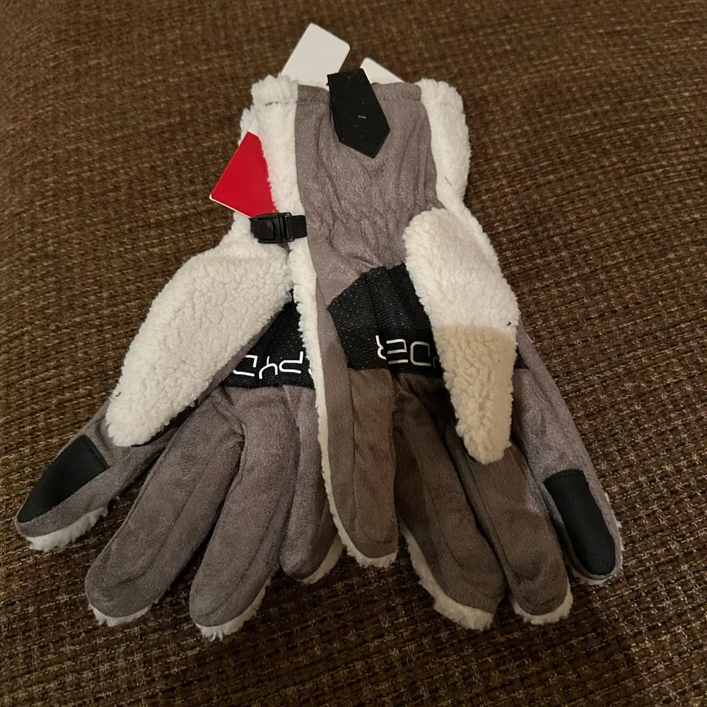 SPYDER women’s Warm Sherpa Fleece Gloves